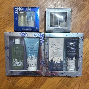Winter Wonderland Body Care Set by - Blue and Silver